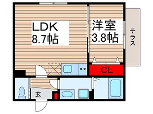 MDY八潮の物件間取画像